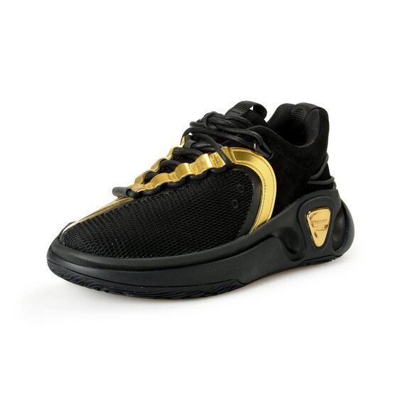 Balmain Women's "B Runner" Black & Gold Athletic Sneakers Shoes US 9 EUR 39 - Picture 2 of 8
